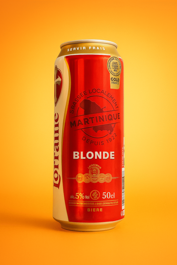 Bière Blonde Lorraine – Martinique 50cl