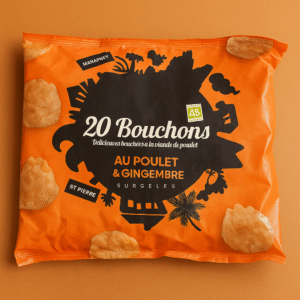 Bouchons Poulet Gingembre – Sachet de 20 pièces