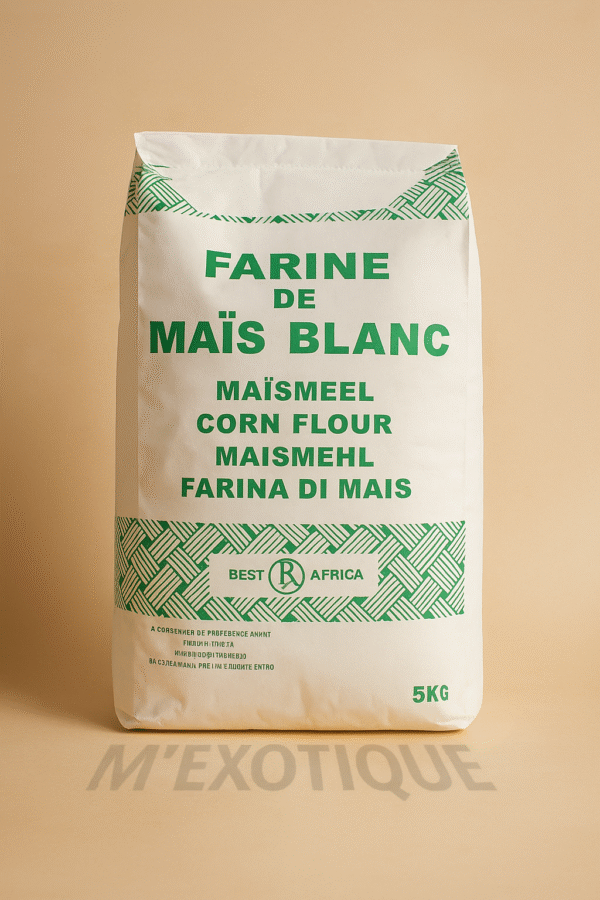 Farine de Maïs Blanc – 5kg