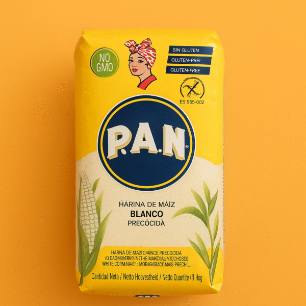 Farine de maïs blanc – PAN 1kg