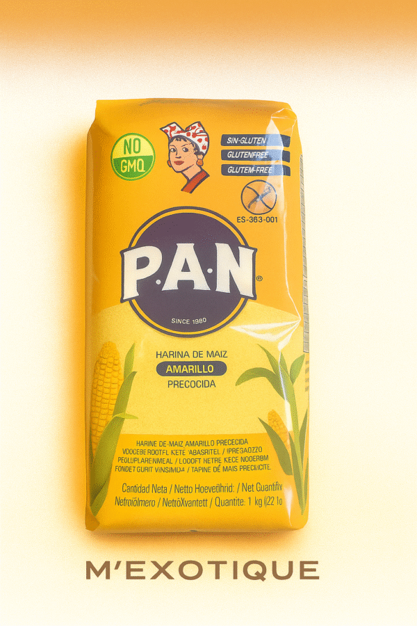 Farine de maïs blanc – PAN 1kg