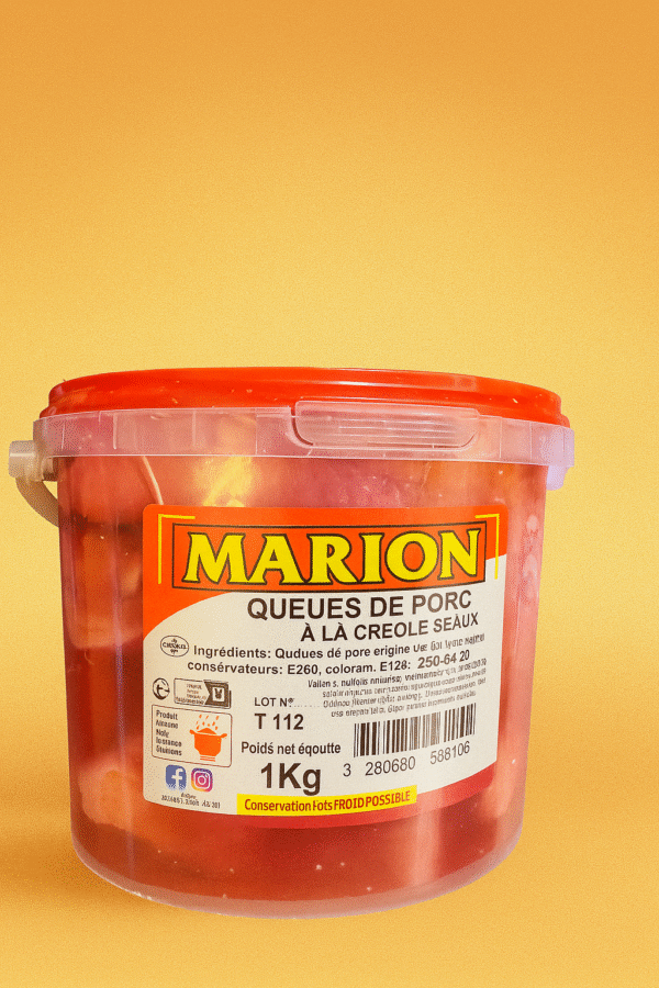 Queues de Porc – Seau de 1 kg – Marion