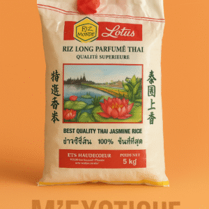 Riz Long Grain Thaï Lotus – 5 kg