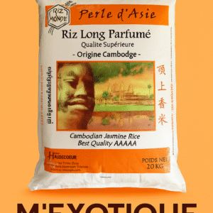Riz long grain parfumé Cambodge Perle d'Asie 20Kg