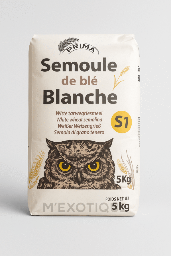 Semoule Blanche PRIMA S1 – 5kg