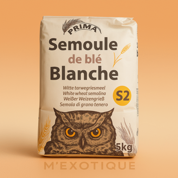 Semoule Blanche PRIMA S2 – 5kg