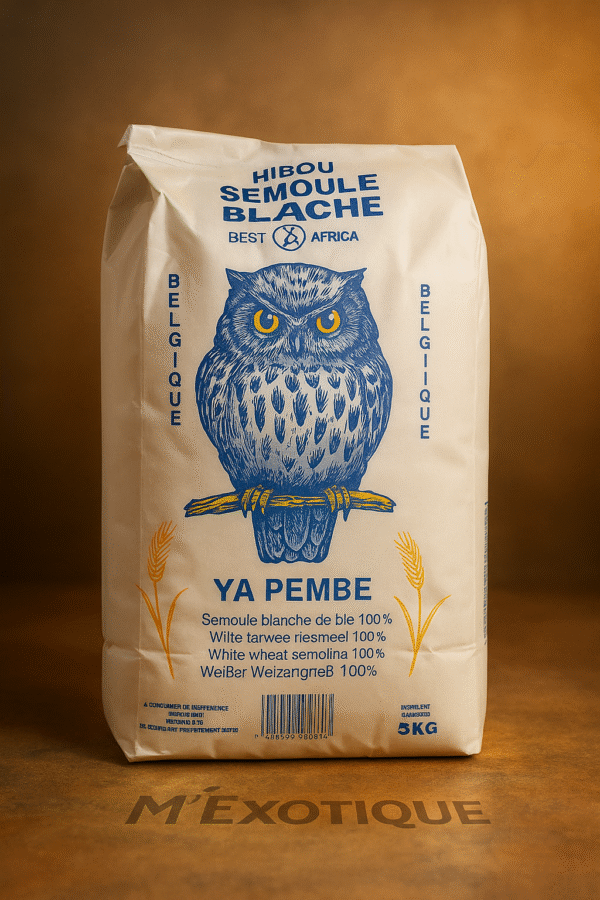 Semoule Blanche de Blé Moyen YA PEMBE – 5kg