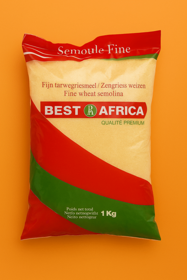 Semoule de blé fine – Best African 1kg