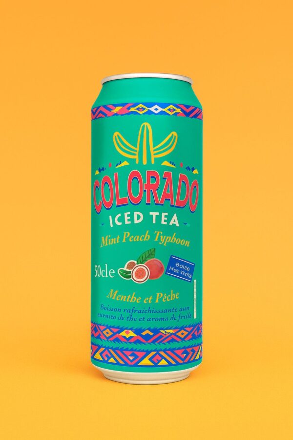 Thé Glacé Menthe & Pêche – Colorado 50cl