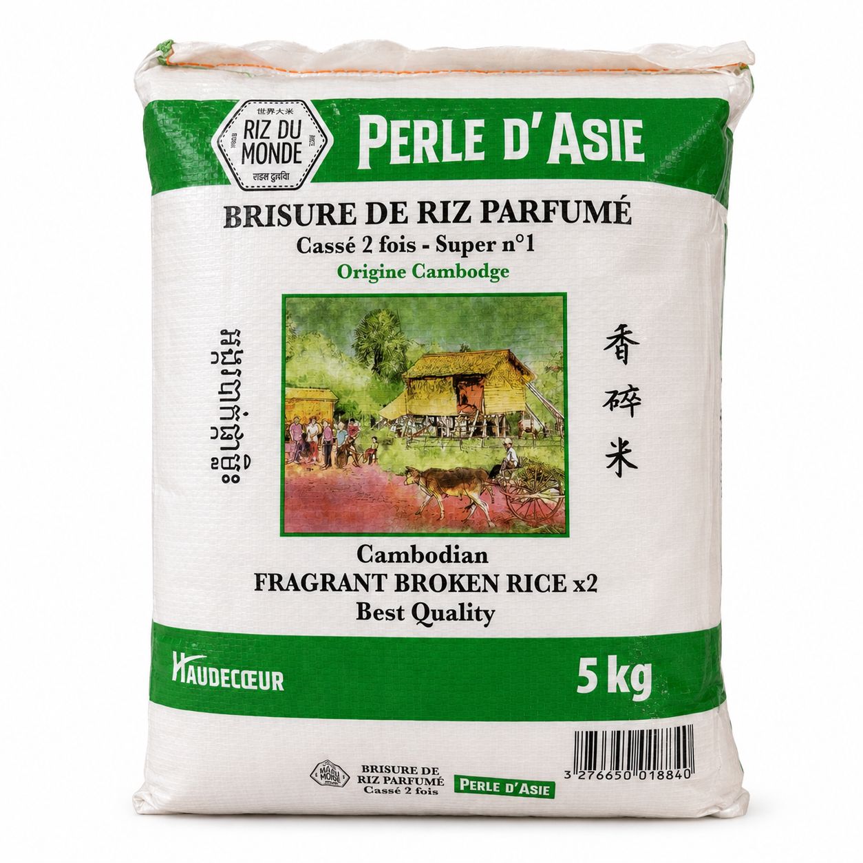 perle asie kc2x Brisure de Riz Parfumé – 2x – 5kg – Image 1