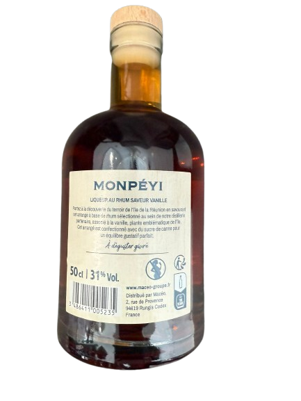 ARRANGE SAVEUR VANILLE 31° 50cl MONPEYI – Image 2