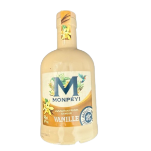 LIQUEUR AU RHUM VANILLE 18o 50cl MONPEYI